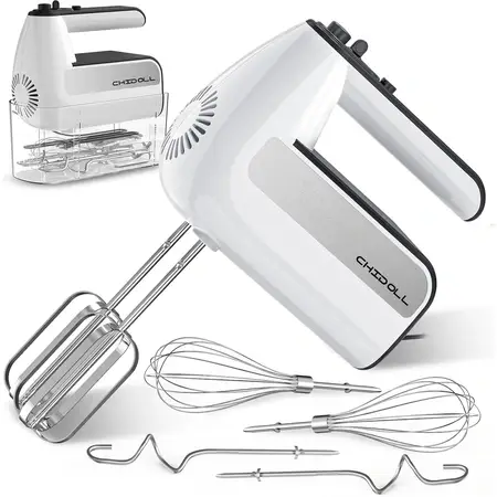800W Handheld Mixer with Turbo for Baking